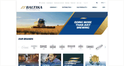 Desktop Screenshot of eng.baltika.ru